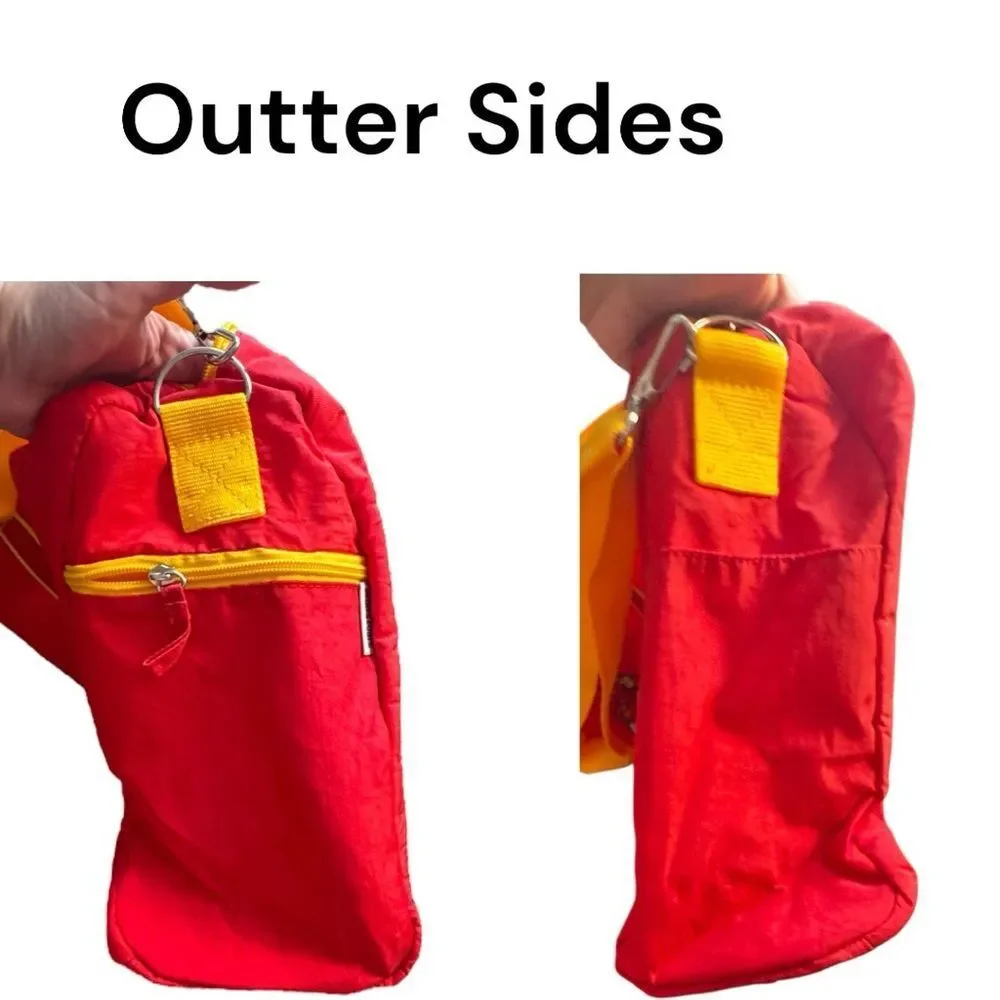 Alan Stuart Iowa State Cyclones Red Duffel Bag with Yellow Accents